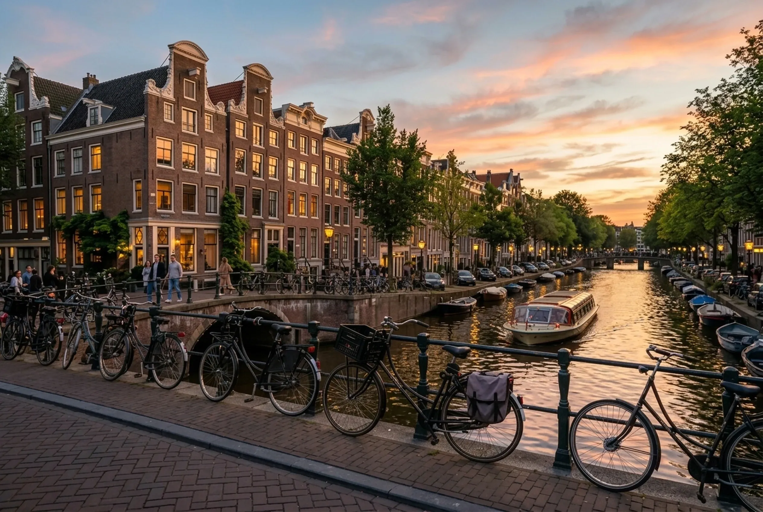 Amsterdam: priskalender og prisutvikling