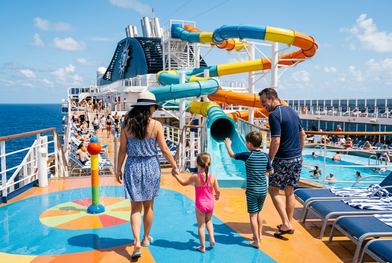 Familienkreuzfahrt 2027: Die besten Reisen für Familien aus der Schweiz
