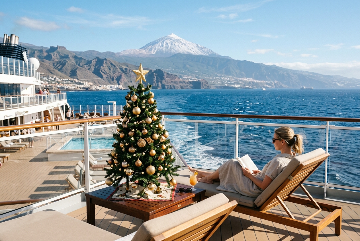 Weihnachten auf dem Kreuzfahrtschiff: Die besten Reisen 2026