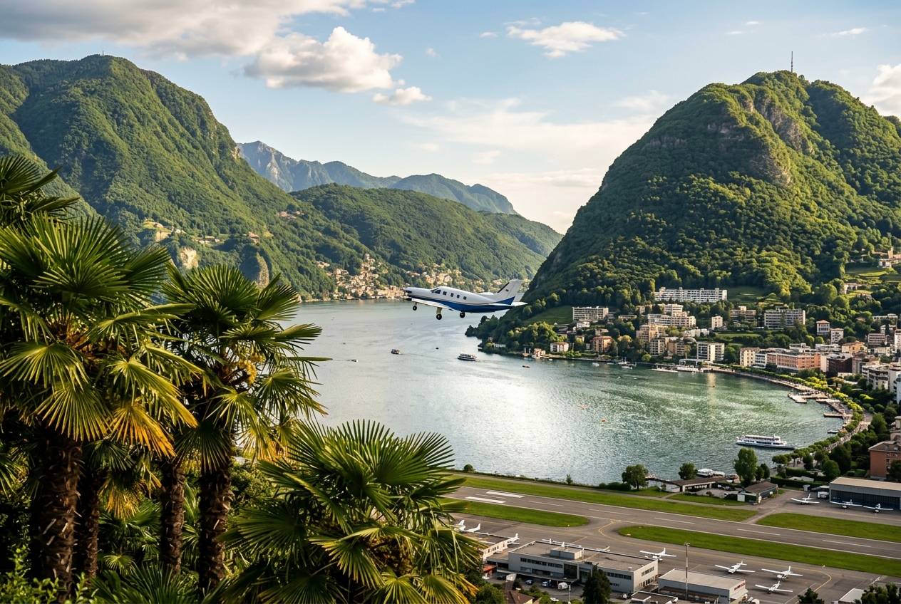 السفر جوًا من Ticino: Lugano أم Milan-Malpensa أم Zurich؟