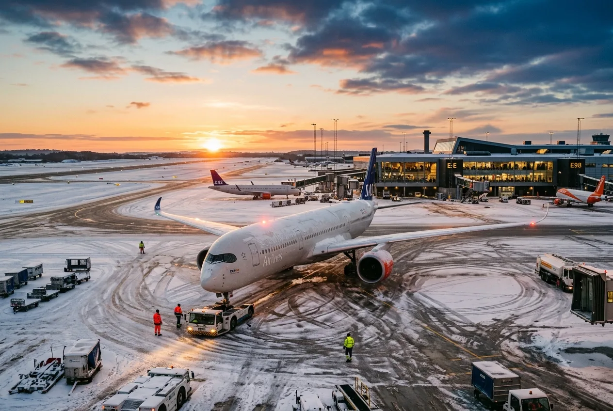 Vinter sol fra København