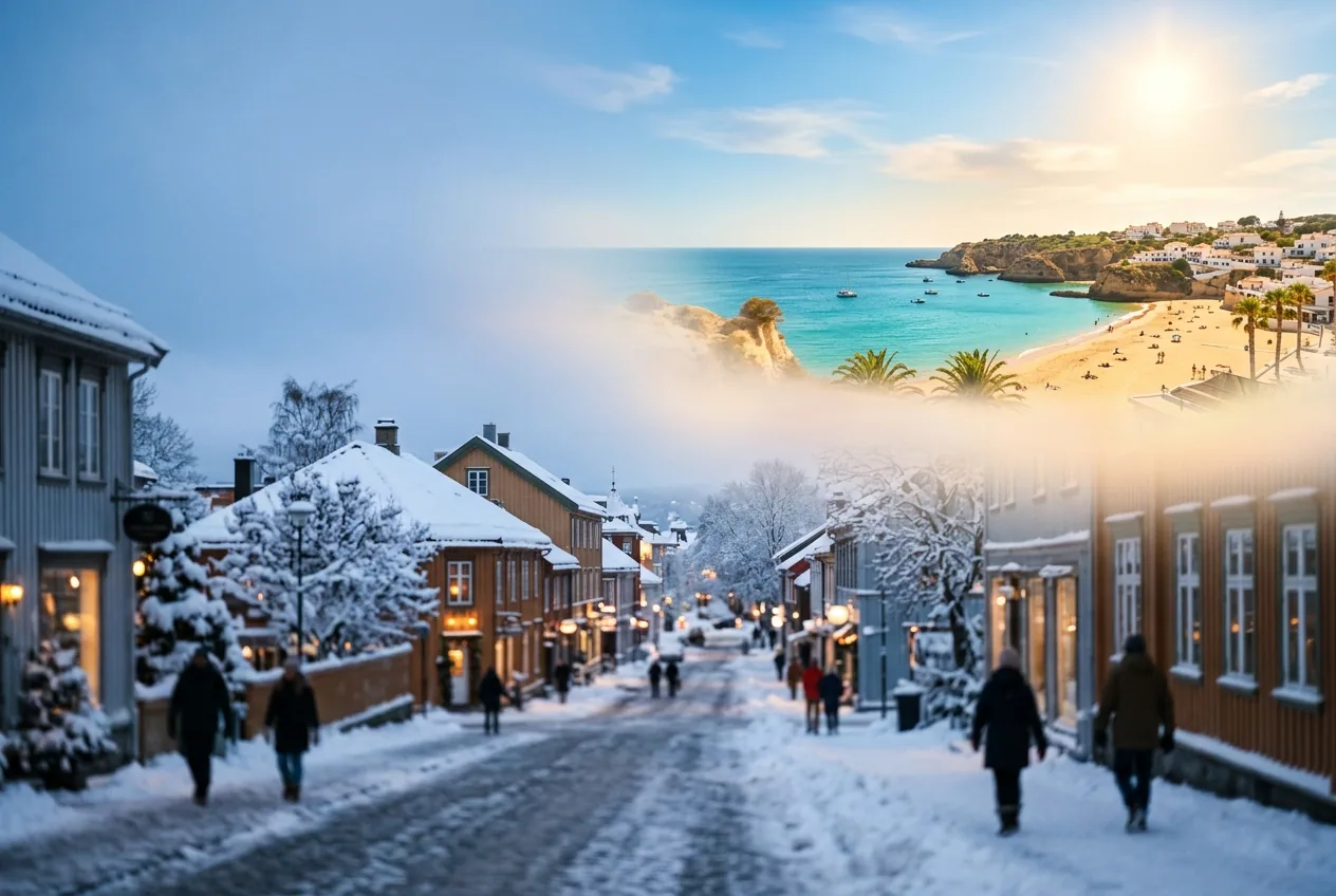 Vinterferie fra Bergen til varme reisemål